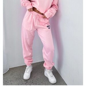 White Fox Boutique Pink Joggers